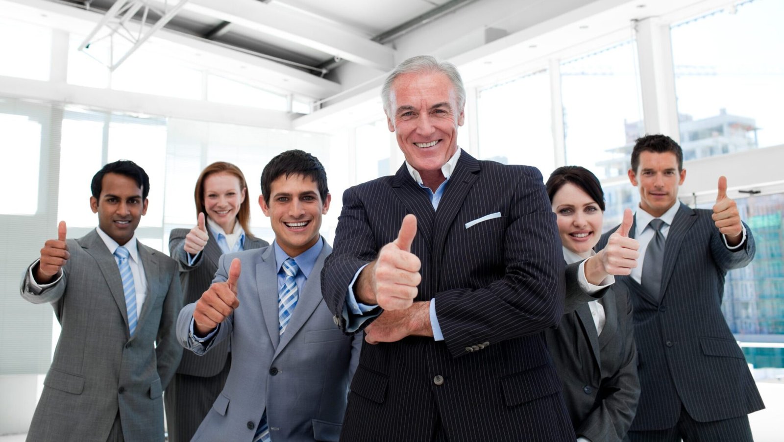 People collaborating on building a marketing strategy for business growth. 
