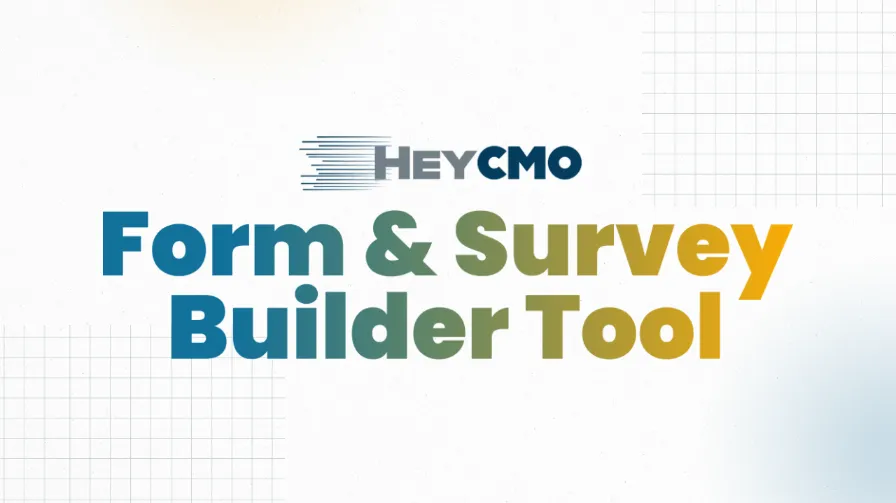 Form &amp; Survey Builder Tool