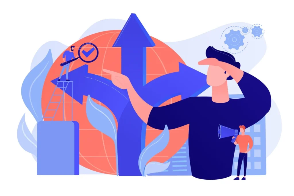 Decision Making Concept Vector Illustration