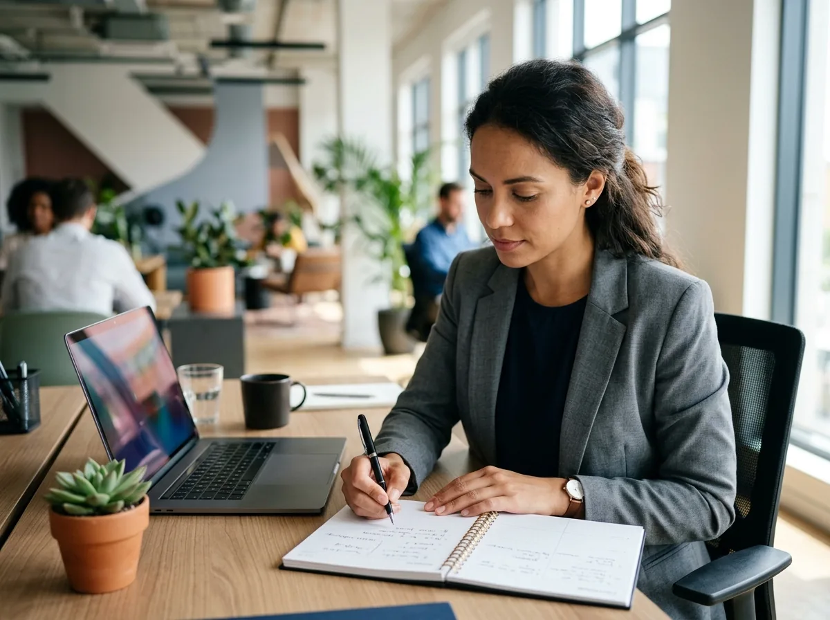 Fractional Chief of Staff planning follow-up actions after a leadership meeting