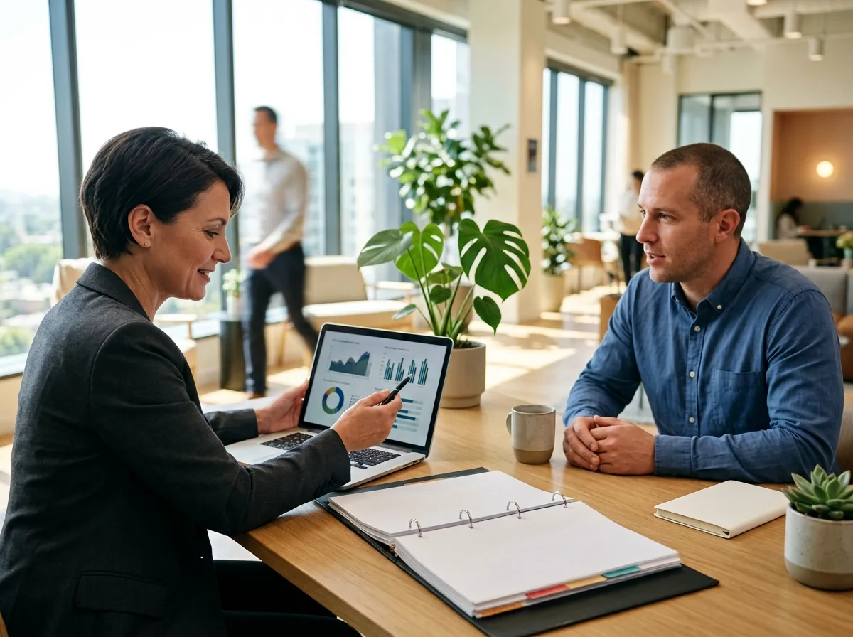 Fractional CISO reviewing a compliance checklist