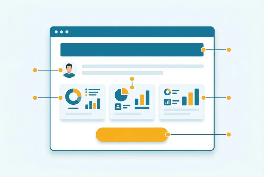 Anatomy of a high-converting consultant website homepage